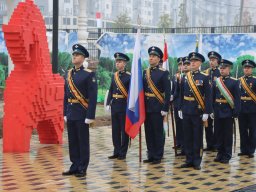 Открытие мемориала Ю.А.Гагарину